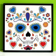 Plakat Dia de los Muertos