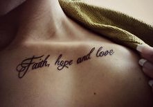 Faith, hope and love