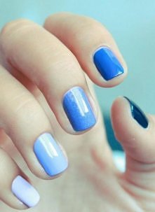 odcienie niebieskiego