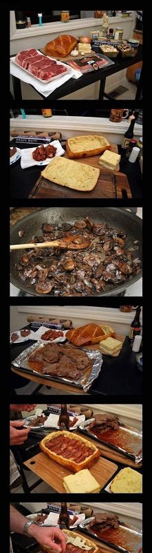 Pomysł na duuużą kanapkę :)