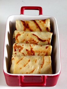 Naleśniki z pieczarkami