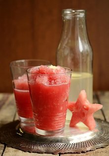 granita z arbuza i imbiru