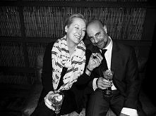 Meryl Streep and Stanley Tucci