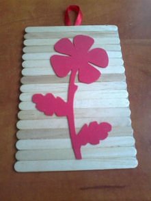 Obrazek z patyczków po loda...