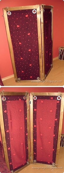 Parawan jako ozdoba pokoju. Zrób to sam. Klik w zdjęcie.