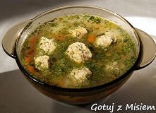 Zupa koperkowa z pulpecikami