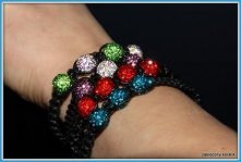 Kolejna odsłona bransoletki Shamballa :)