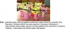 kotki z rolek po papierze
