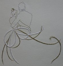 Kartka Ślubna - Haft Matematyczny