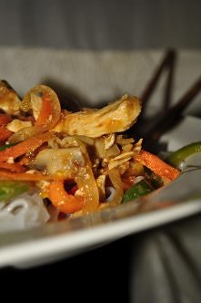 Kurczak w sosie ostrygowym ...