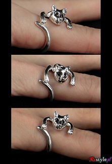 Pierścionek ,,kotek"