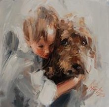 Anioł i pies. Tytuł : Przyj...