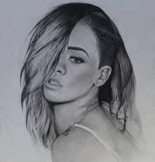Rysunek Rihanny :)
