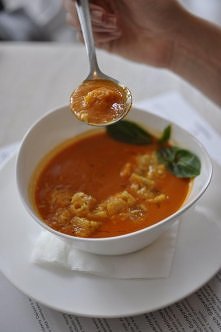 Krem pomidorowy z gruszką!