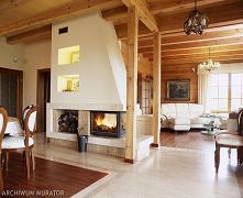 Kominek narożny –