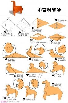 how to, how to fold, origami instructions, paper folding, step by step, tutorial, origami horse
