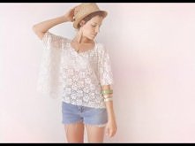 DIY lace tee-shirt