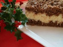 "Sernik" z pieczoną śmietaną