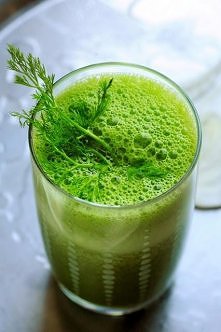 Zielony koktajl napakowany ...