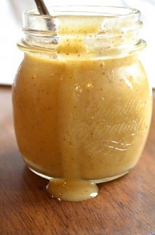 Sos miodowo-musztardowy
1,5 szklanki majonezu 
1/4 szklanki musztardy 
1/2 szklanki miodu 
można dodać sól, pieprz, sok z cytryny

Połączyć wszystkie składniki i wymieszać. Przy...