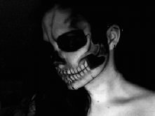 skull makeup