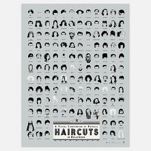 Hollywood Haircuts Print
by Pop Chart Lab