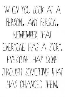 everyone has a story