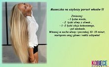 Maseczka na porost włosów 
...