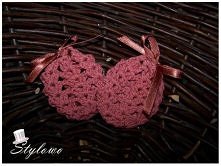 Koszulki na jaja Wielkanocne SZYDEŁKOWE RĘKODZIEŁO