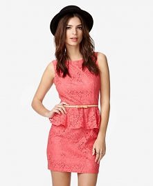 coral dress:)