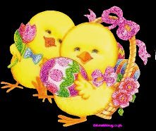 Bielutki baranek,
co ma złote różki,
bryka wesoło na łące z rzeżuszki.
Od czasy do czasu chorągiewką buja,
i beczy do Ciebie:
"Wesołego ALLELUJA"