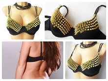 nowy 75C bra stud stanik ?wieki push-up bcm