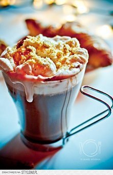 Piernikowa gorąca czekolada...