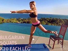 żeby unieść pośladki