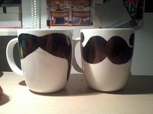 Kubeczki z wąsami :)