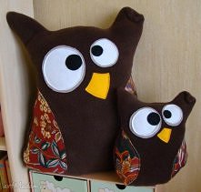 Poduszka SOWA. 
Jest także ...