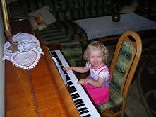 Amelia mała pianistka