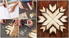     diy match stick art