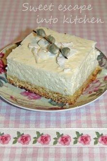 Sernik kokosowy. Przepis na moim blogu po kliknięciu na zdjęcie:-)