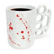 Knuckleduster Mug Blood Splatter
by Two Heads Are Better Than One