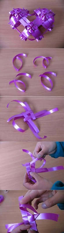 ribbon heart ornament