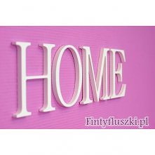 Drewniany napis HOME