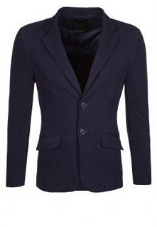 Vito CLAUDI Marynarka niebieski - Więcej info po kliku z duże zdjęcie -  Cena: 509 zł. Vito CLAUDI Marynarka niebieski Odzież w Zalando.pl | materiał zewnętrzny: 100% bawełna | ...