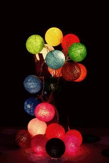 Wiosna! Kolorowe Cotton Ball Lights na Fintyfluszkach!