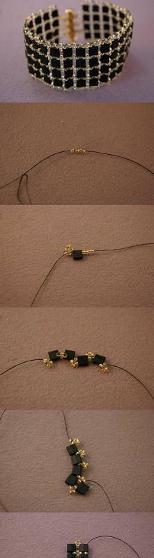 diy, diy projects, diy craft, handmade, diy beadwork bracelet