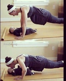 Exercises after pregnancy.