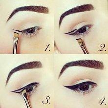 Easy way to apply perfect eyeliner.