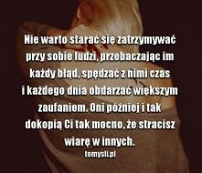 Nie warto...