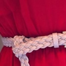 Kilka pomysłów na przewiązanie zbyt długiego paska :)