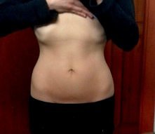 Mój obecny brzuch po 4mc diety ( - 20 kg) i 1mc ćwiczeń - długa droga przede mną :) Może jakieś pomysły na szybki, płaski brzuszek ?